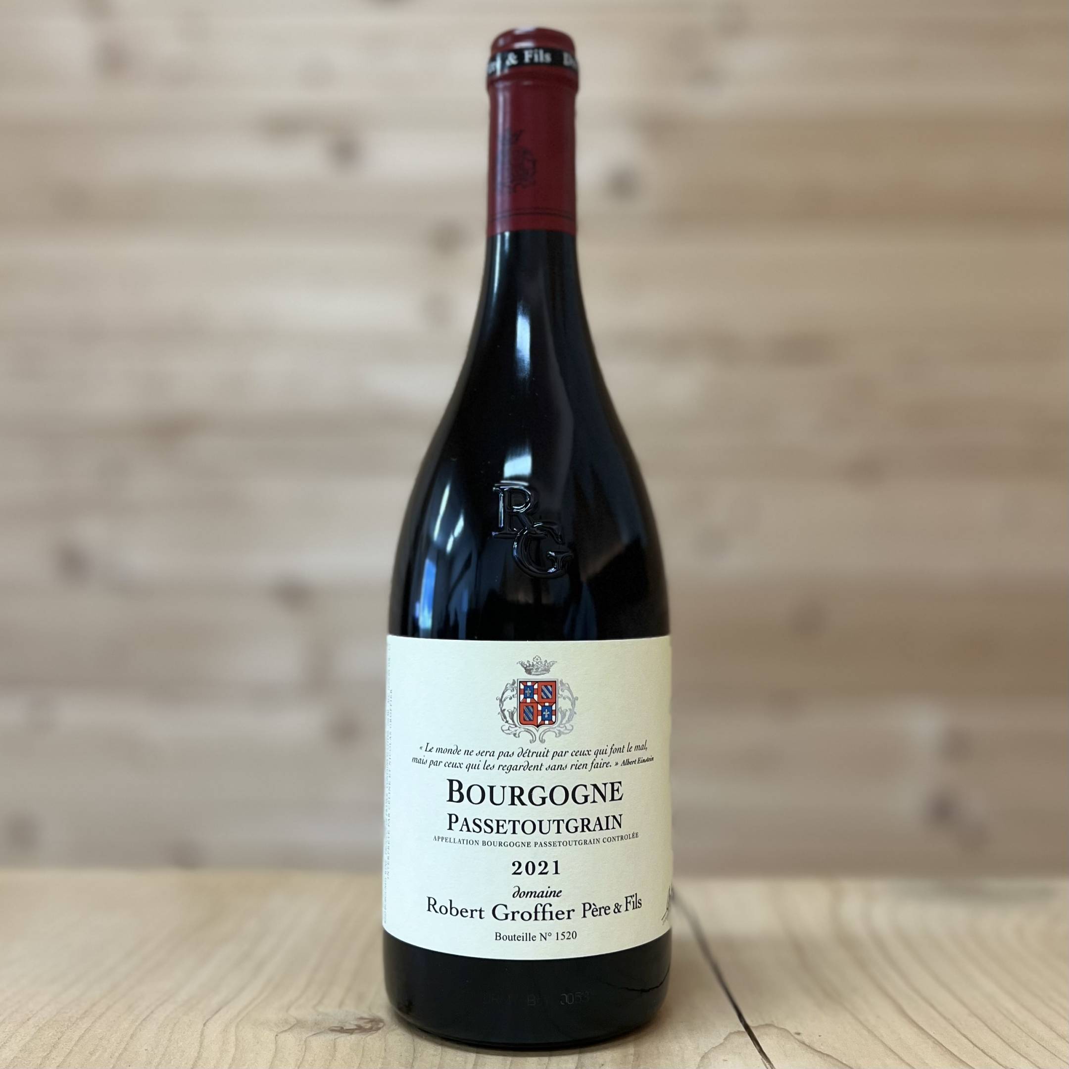 Domaine Robert Groffier Bourgogne Passetoutgrain 2021