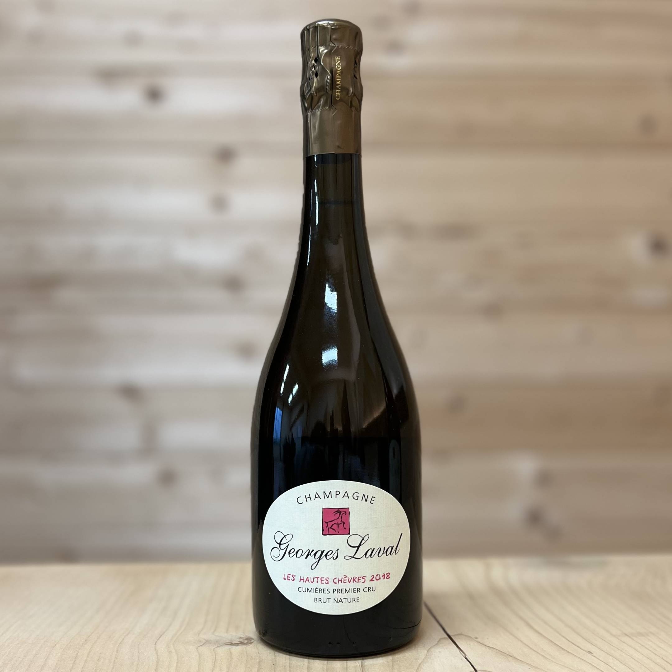 Georges Laval Champagne 1er cru Les Hautes Chevres 2018 brut nature