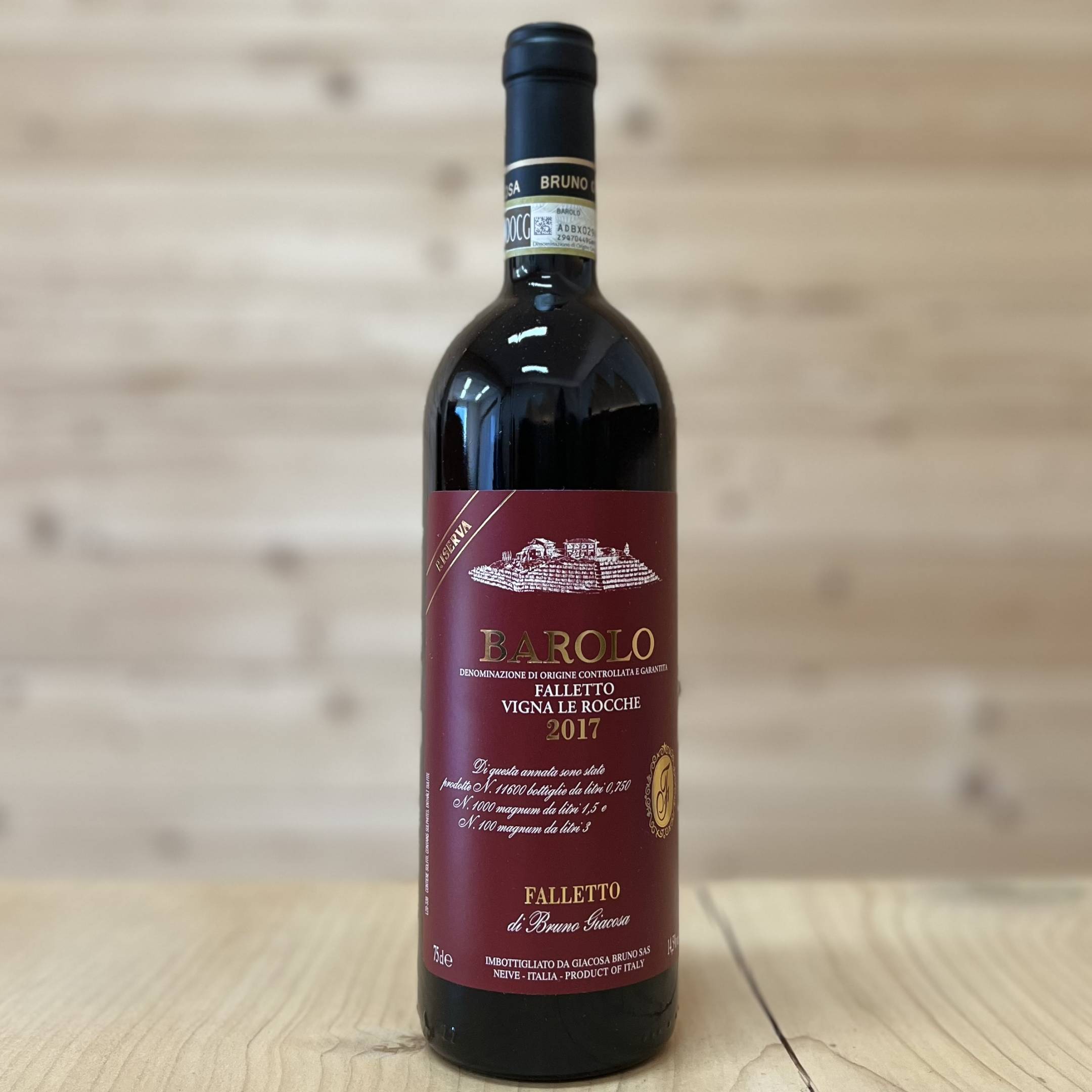Bruno Giacosa Barolo Falletto Vigna Le Rocche Riserva 2017