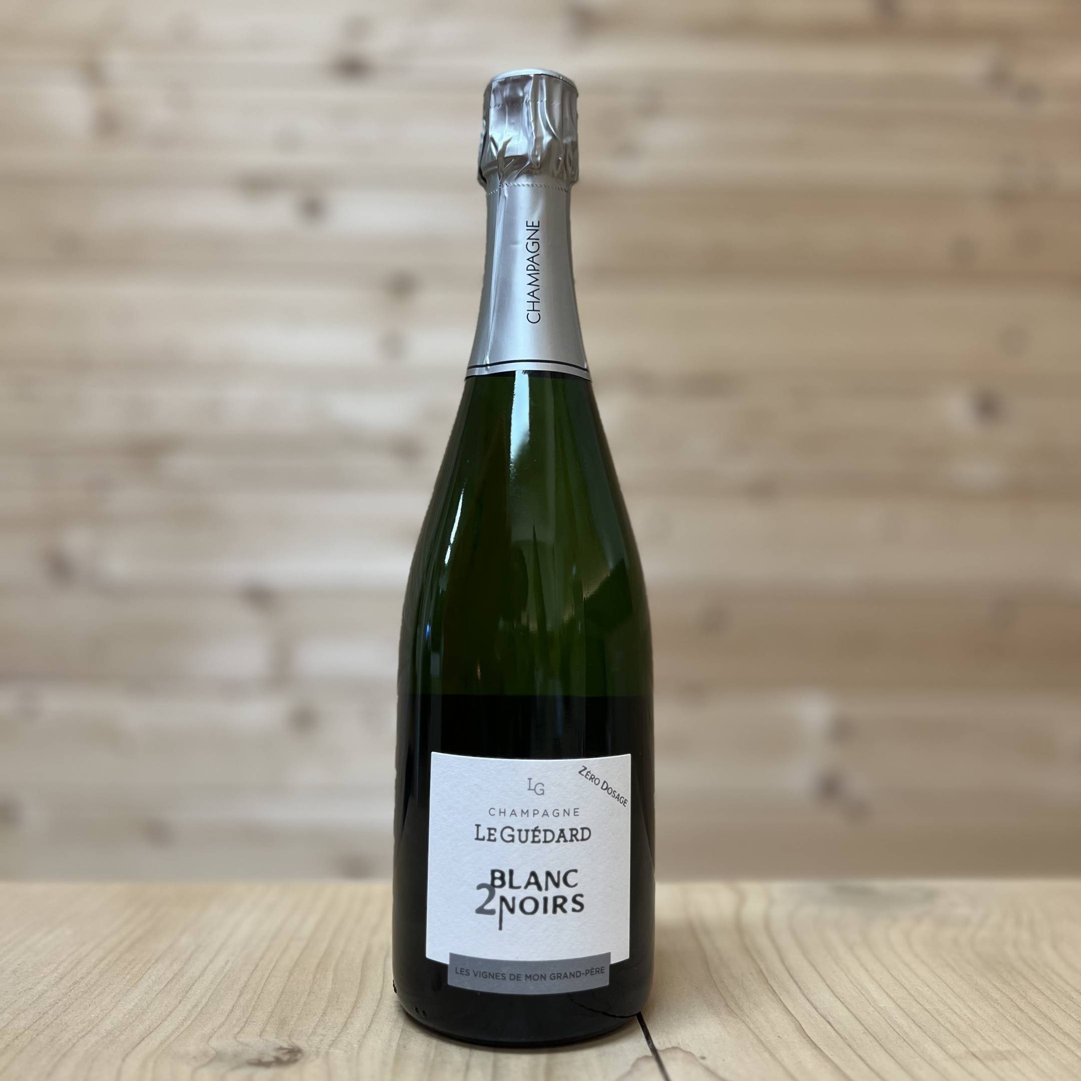 Le Guedard Champagne AOC  Dosage Zero "Blanc 2 Noirs"