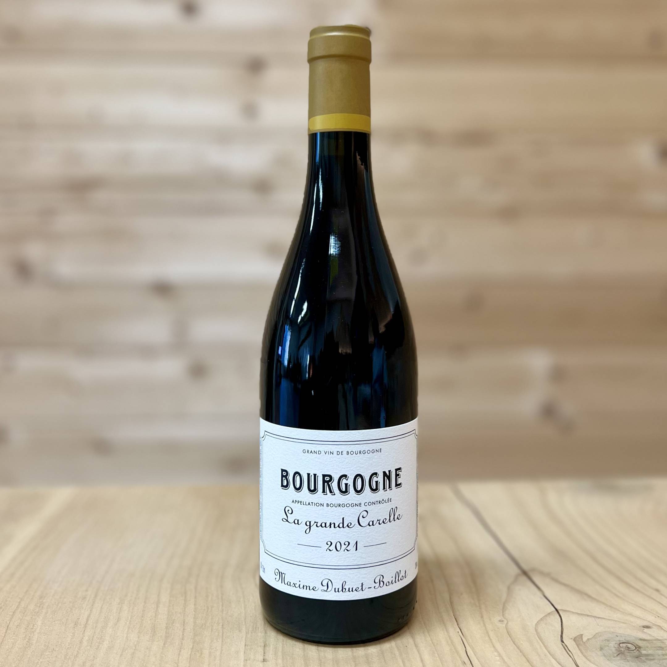Maxime Dubuet Boillot Bourgogne Grand Carelle