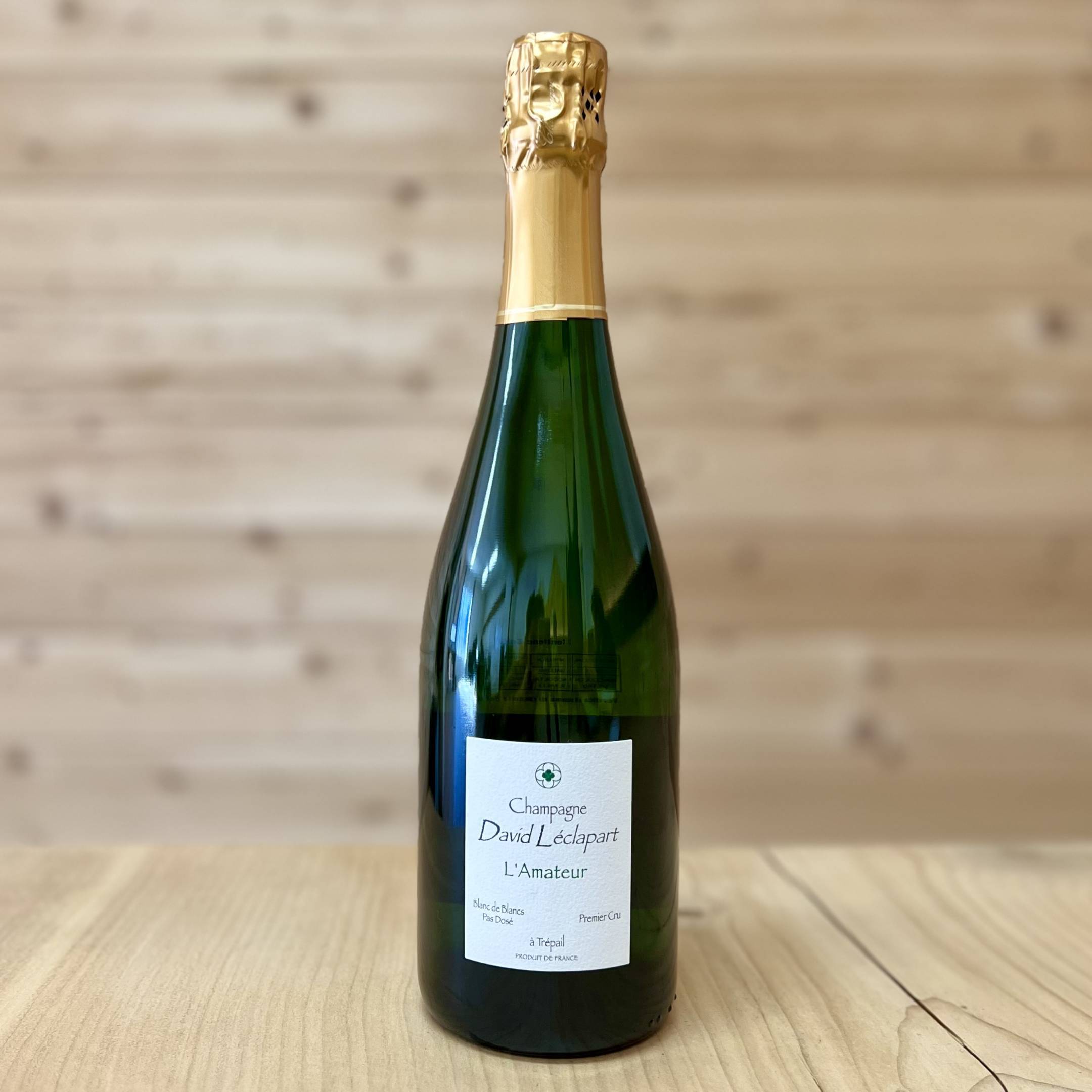 David Leclapart Blanc de Blancs Pas Dosé  “L'Amateur”
