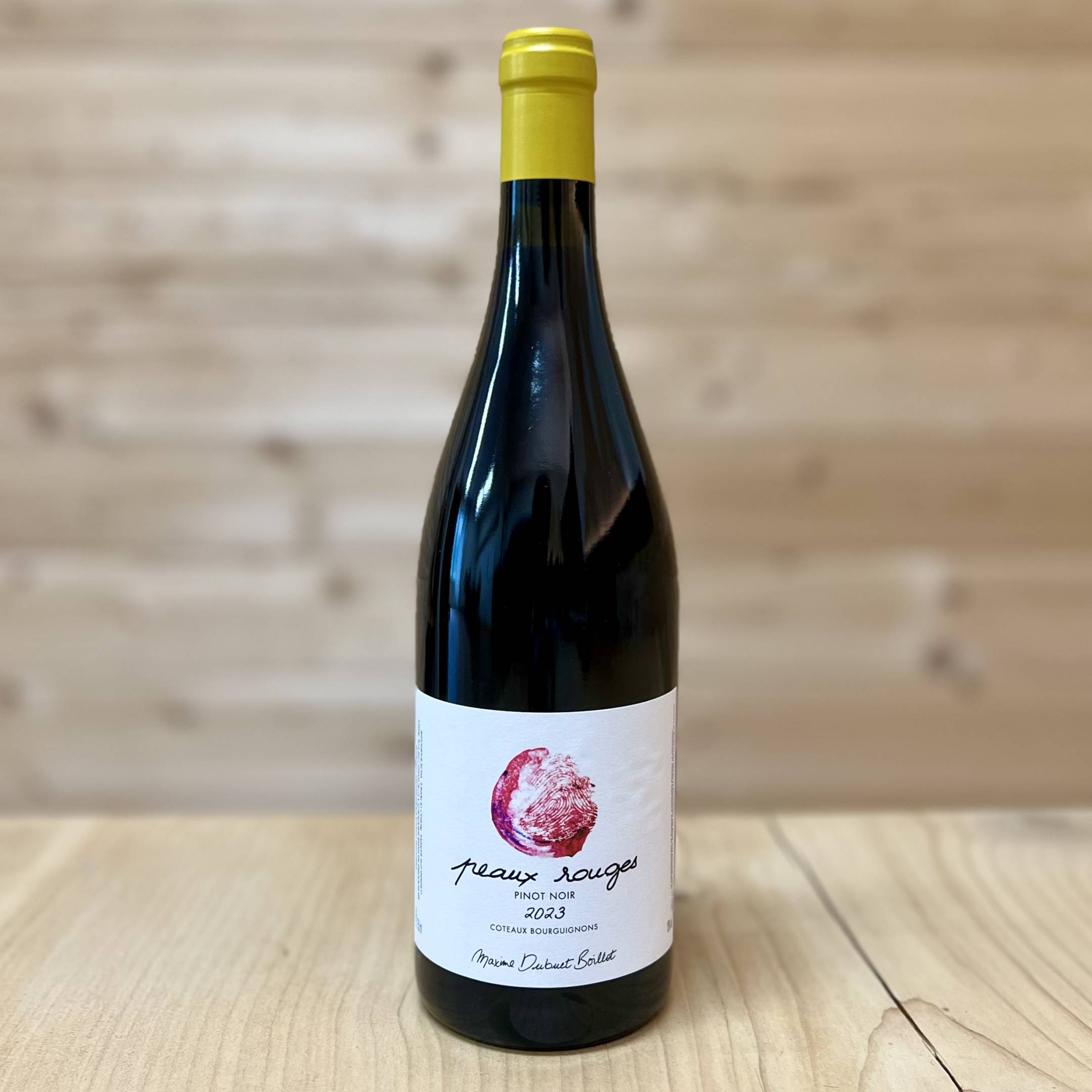 Maxime Dubuet Boillot Coteaux Bourguignons Peaux Rouges