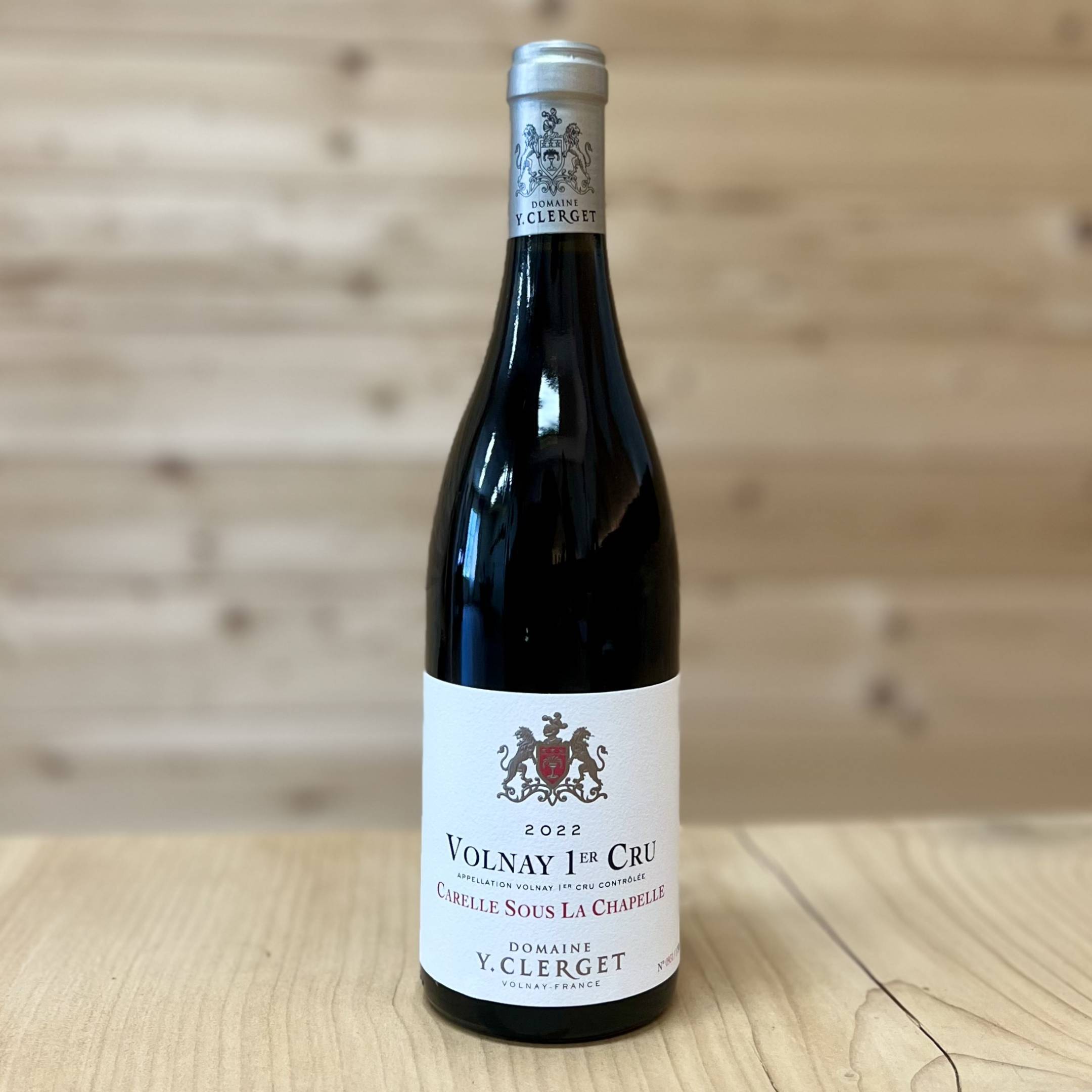 Domaine Y. Clerget Volnay 1er Cru Carelle Sous La Chapelle