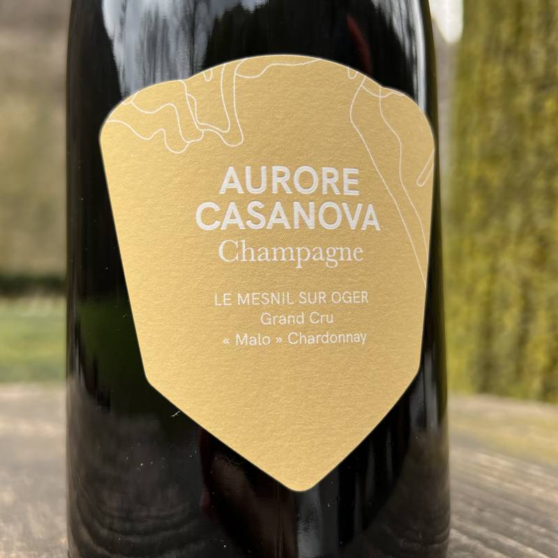 Aurore Casanova Champagne Blanc de Blancs Cuvée Malo Brut