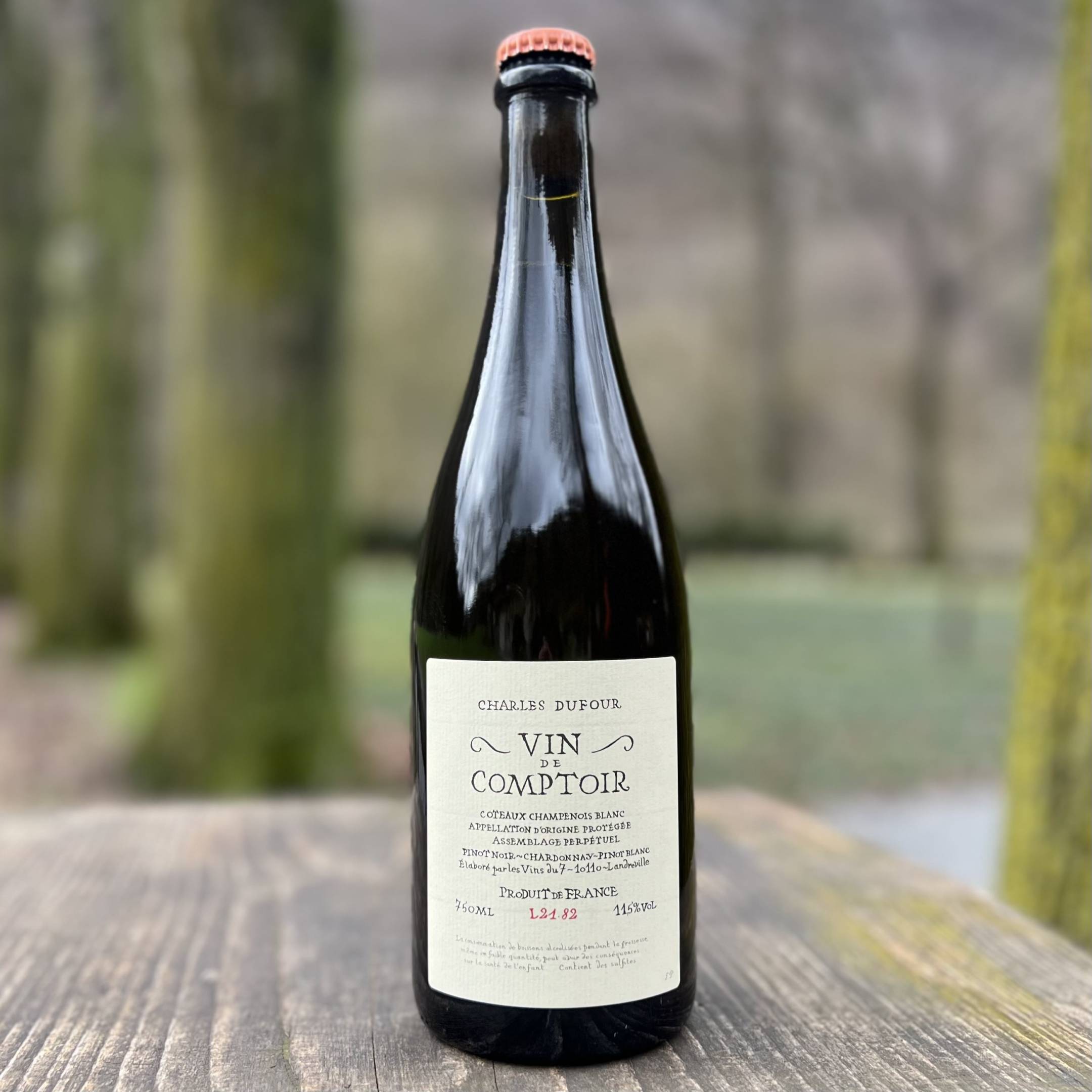 Charles Dufour Coteaux Champenois Blanc Vin de Comptoir