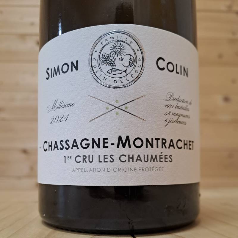 Simon Colin Chassagne Montrachet Les Chaumees 1 Cru