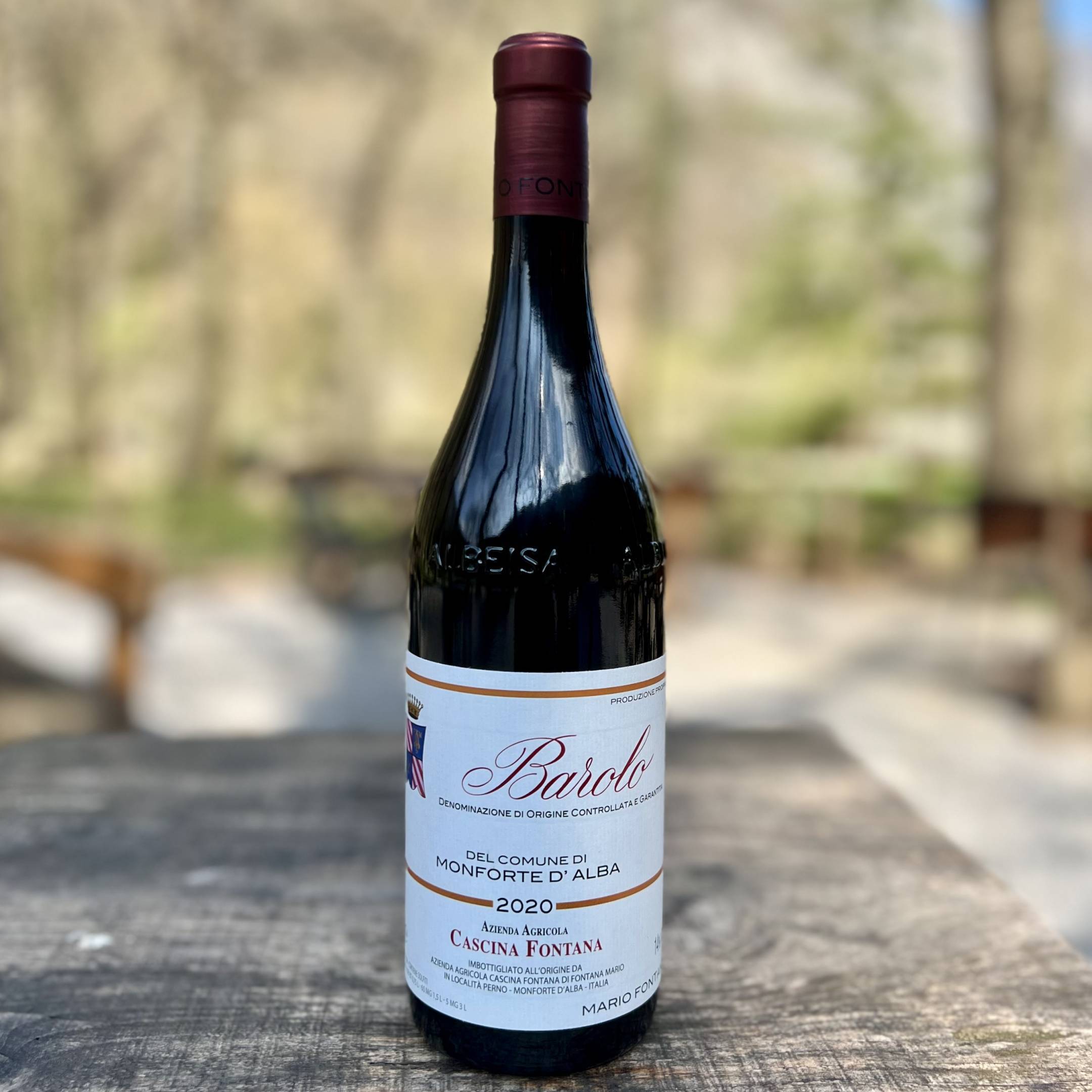 Cascina Fontana Barolo comune di monforte d'alba