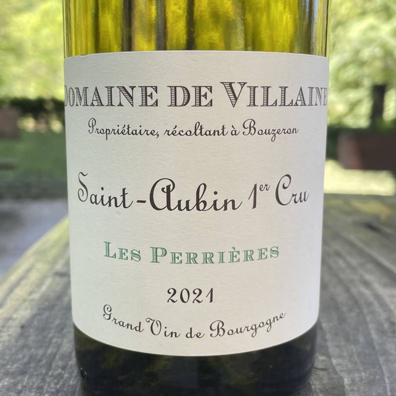 Domaine de Villaine Saint Aubin 1er Cru Les Perrieres bio