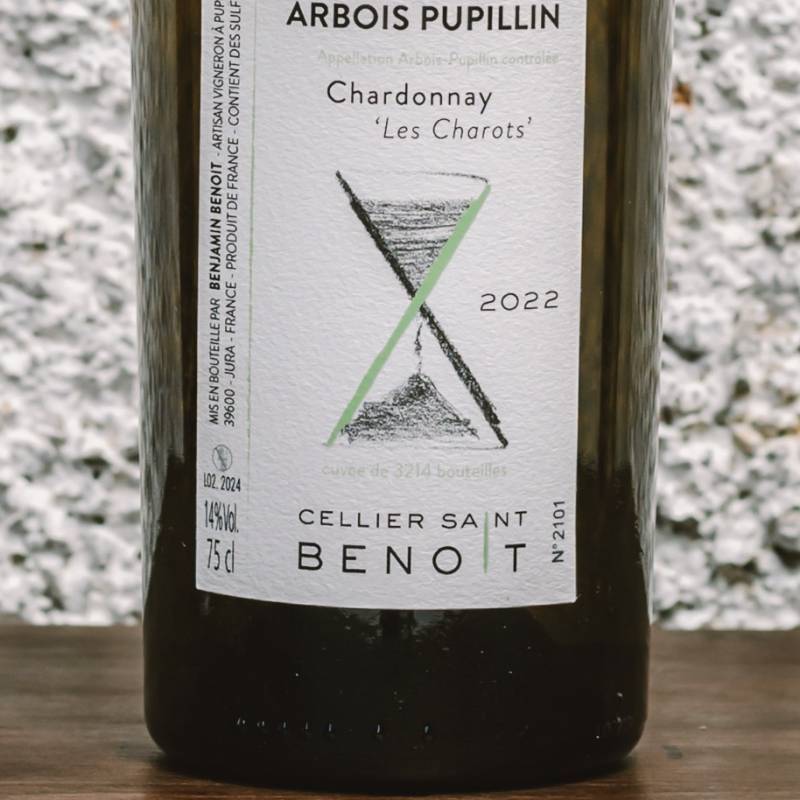 Cellier Saint Benoit Arbois Pupillin Chardonnay Les Charots