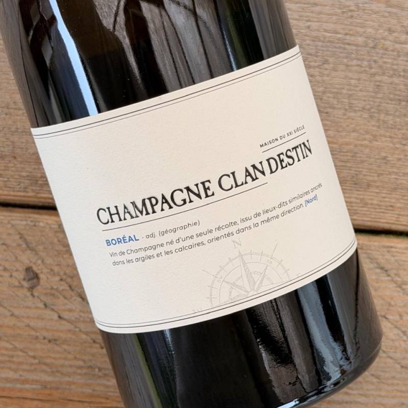 Clandestin Clandestin Champagne Boréal Brut Nature 2022