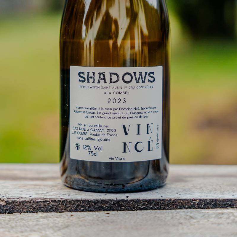 Vin Noé Shadows Saint-Aubin 1er Cru La Combe