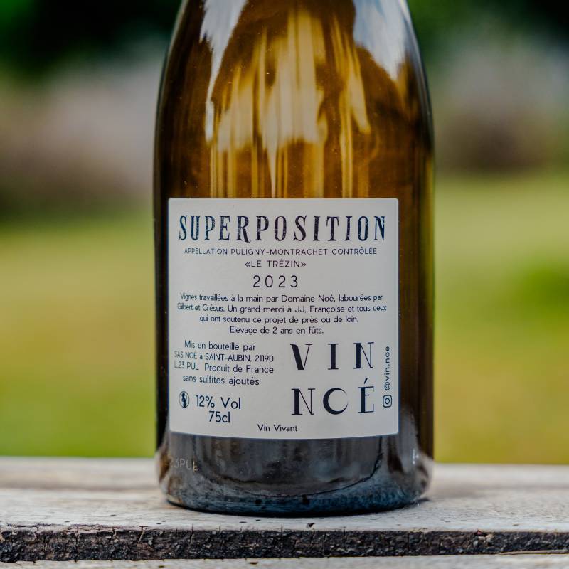 Vin Noé Superposition Puligny-Montrachet Le Trezin