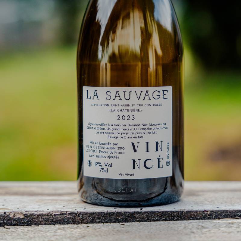 Vin Noé Saint Aubin 1er Cru La Chateniere La Sauvage 2023