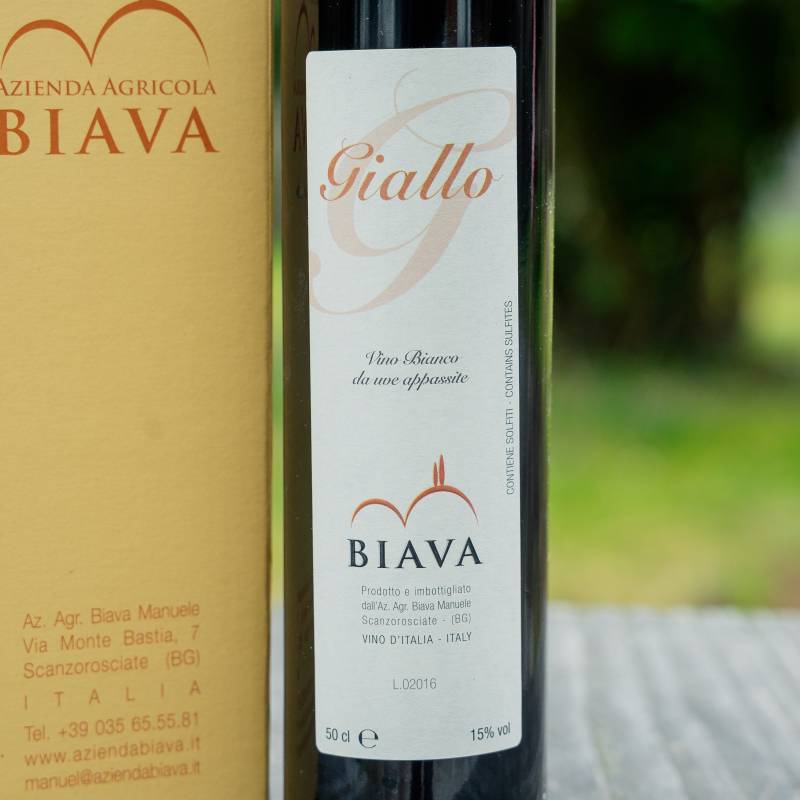 Manuele Biava Moscato Giallo