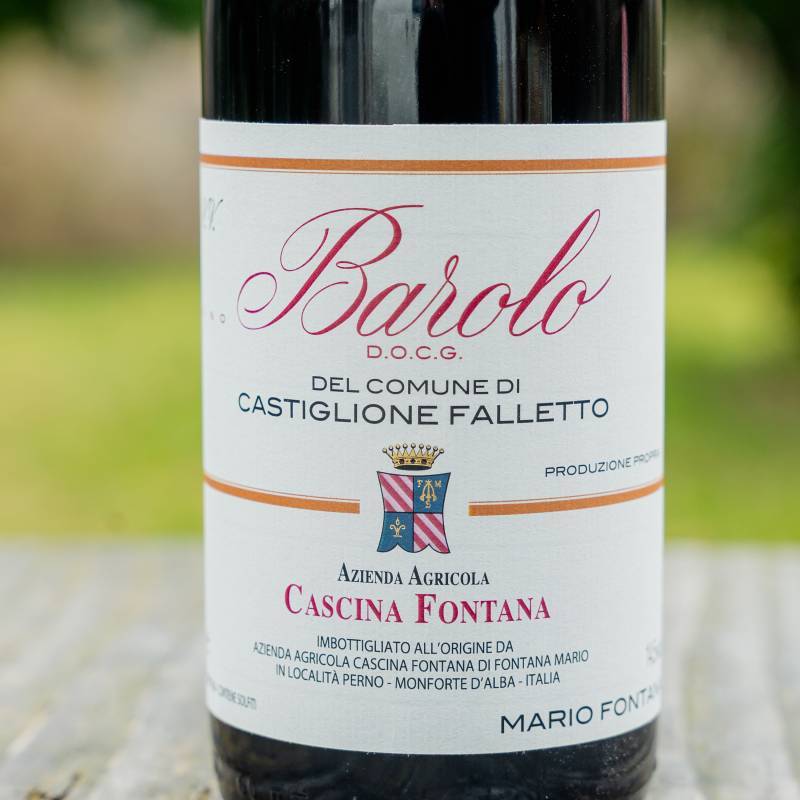 Cascina Fontana Barolo Docg del Comune di Castiglione Falletto 2015