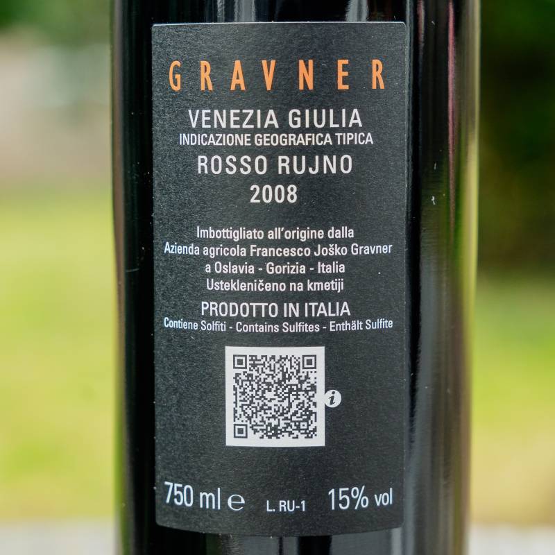 Josko Gravner Rujno rosso 2008