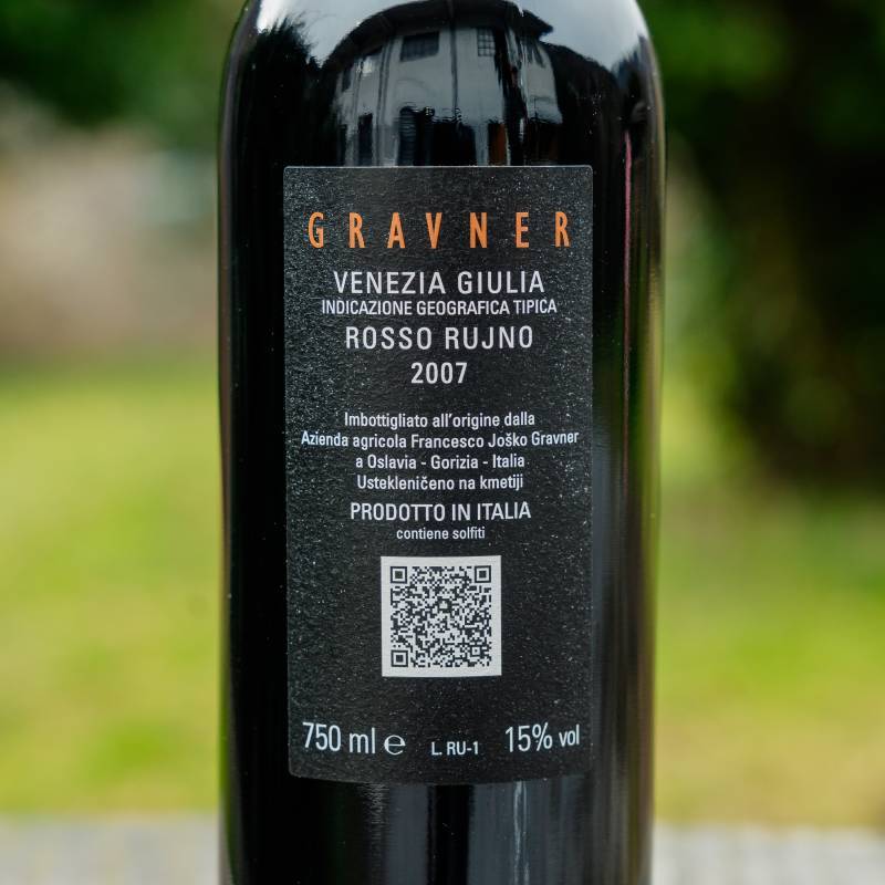 Josko Gravner Rujno rosso 2007