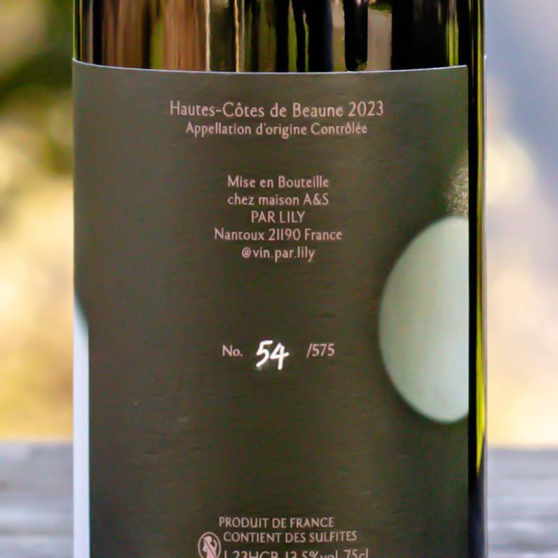 Par Lily Hautes Cotes de Beaune Rouge