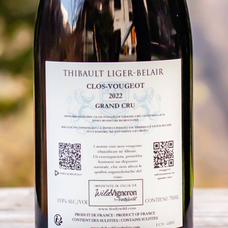 Thibault Liger Belair Clos-Vougeot 2022