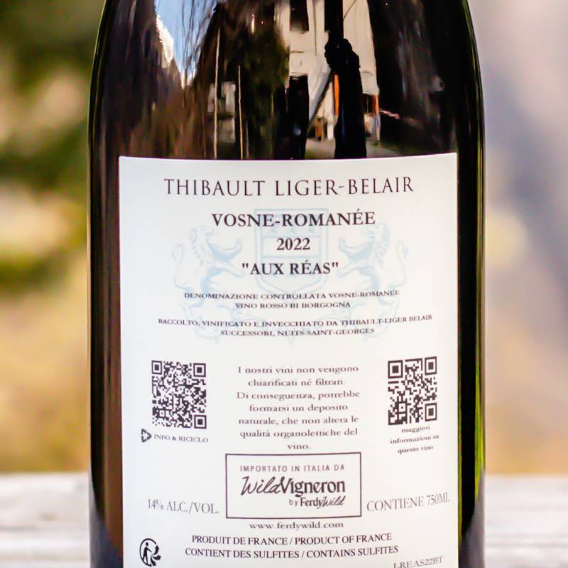 Thibault Liger Belair Vosne-Romanée Aux Réas 2022
