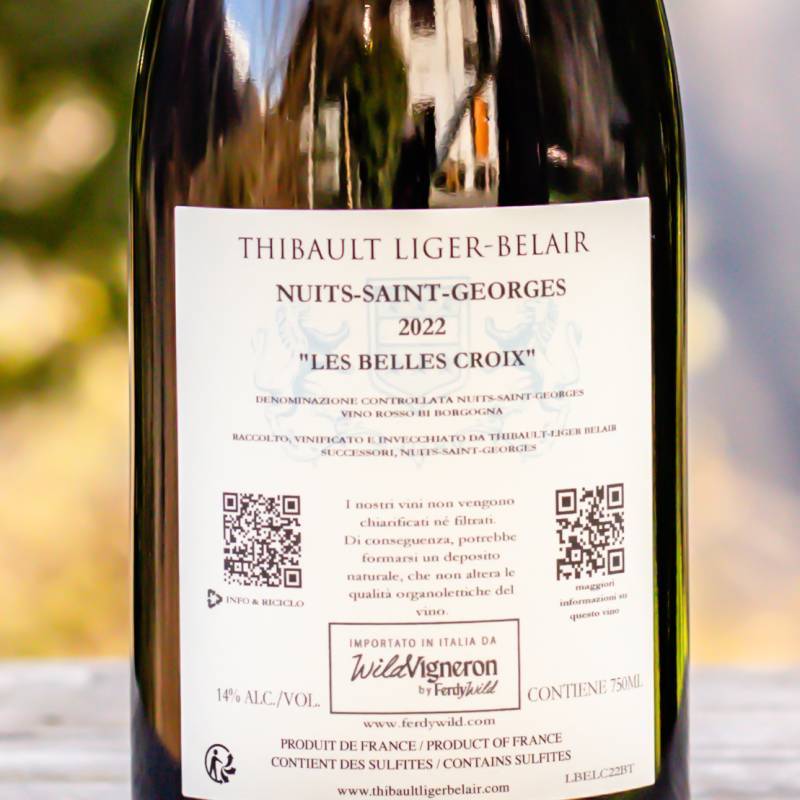 Thibault Liger Belair Nuits-Saint-Georges Les Belles Croix 2022