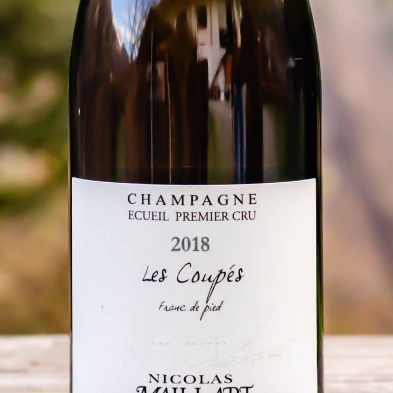 Nicolas Maillart Champagne Les Coupes  Franc de pied 1er Cru 2018