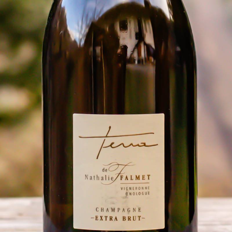 Nathalie Falmet Champagne Extra Brut Blanc de Blancs “Terra”