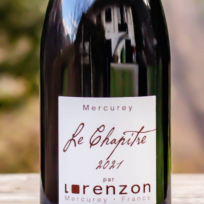 Domaine Bruno Lorenzon Mercurey Le Chapitre rouge 2021