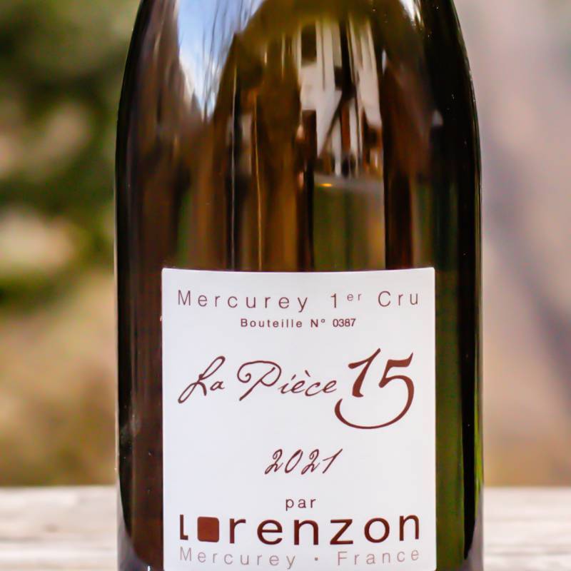 Domaine Bruno Lorenzon Mercurey 1er cru Piece 15 Blanc 2021