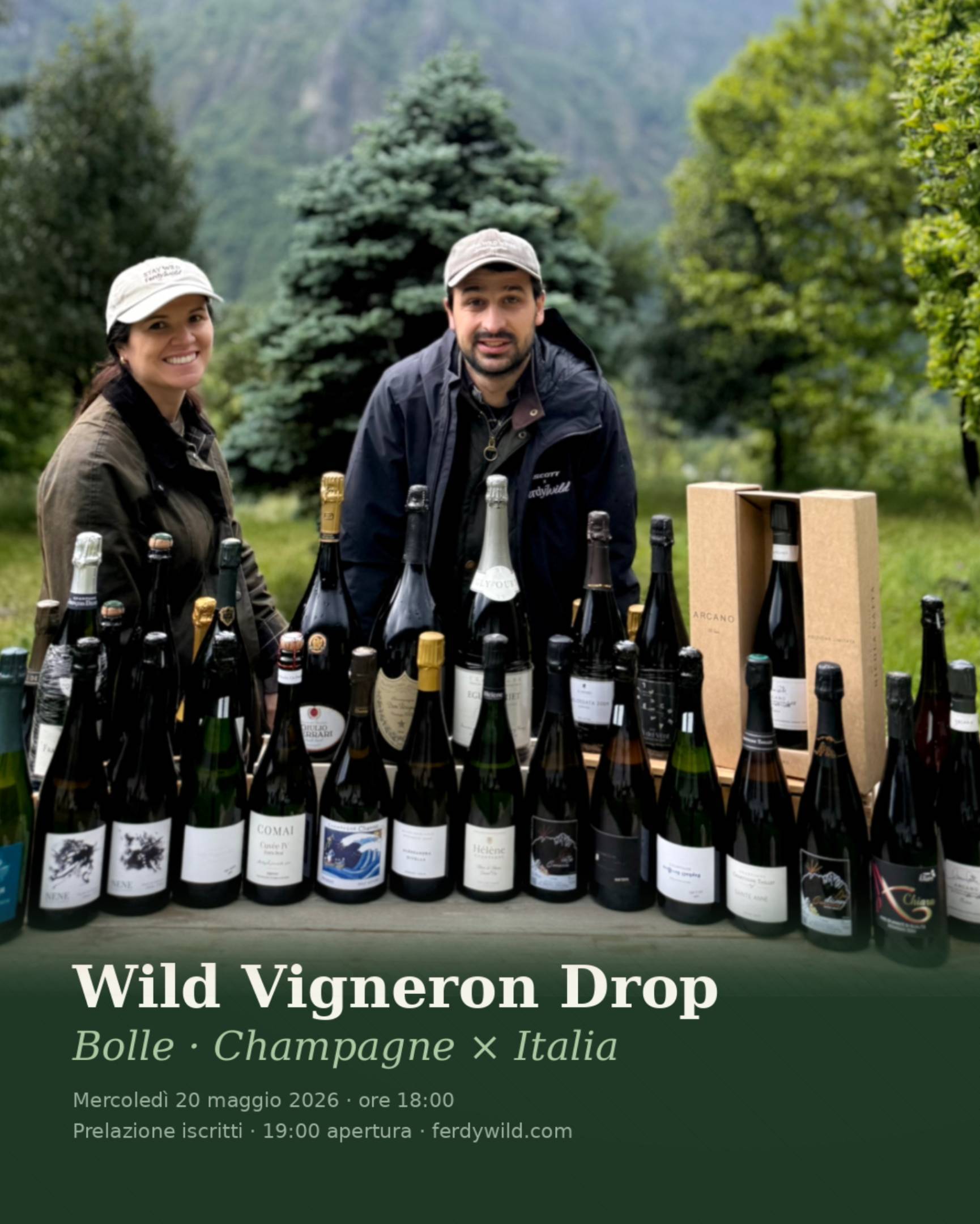 WILD DROP - Bolle: Italia vs Champagne