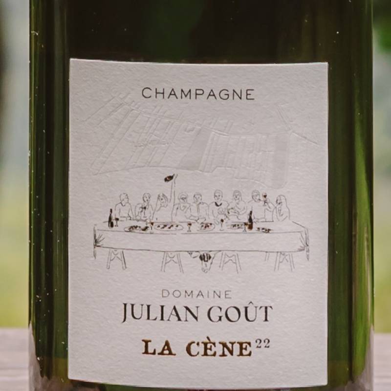 Julian Gout Champagne La Cene