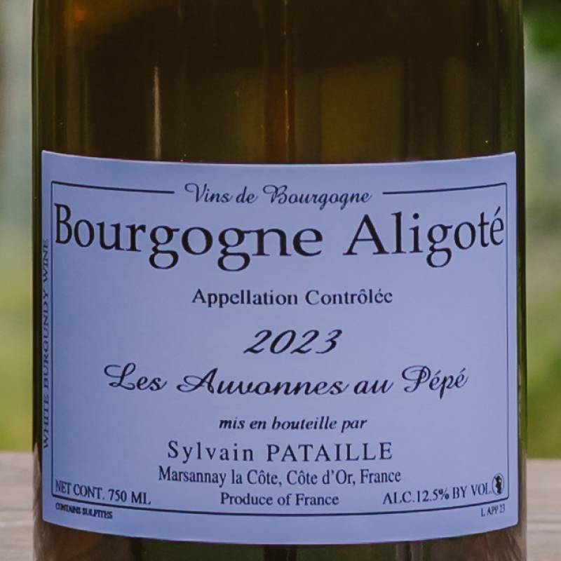 Pataille Sylvain Bourgogne Aligote Les Auvonnes au Pepe