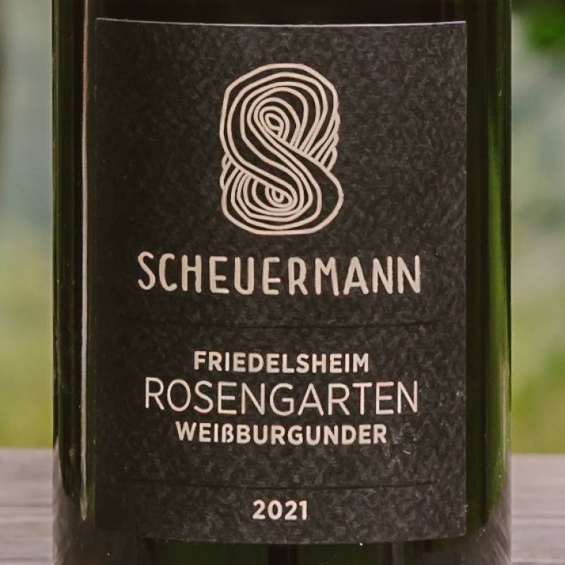 Scheuermann Friedelsheim Weissburgunder Rosengarten