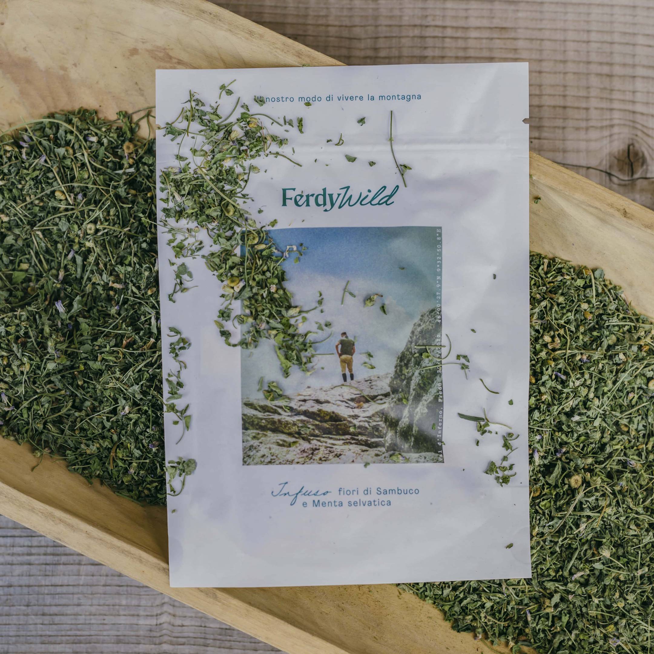 Infuso fiori di Sambuco e Menta Selvatica