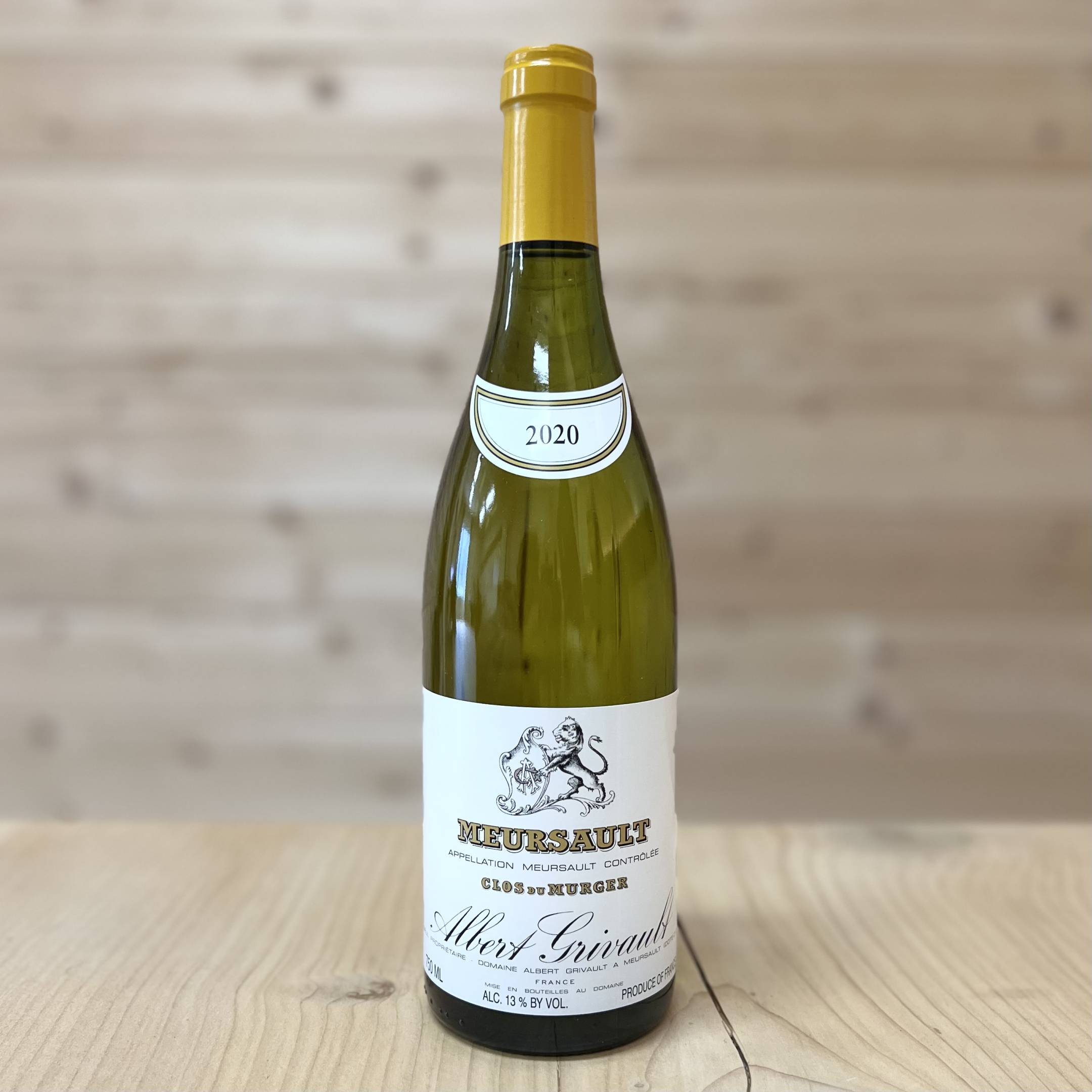 Albert Grivault Meursault Clos du Murger 2020