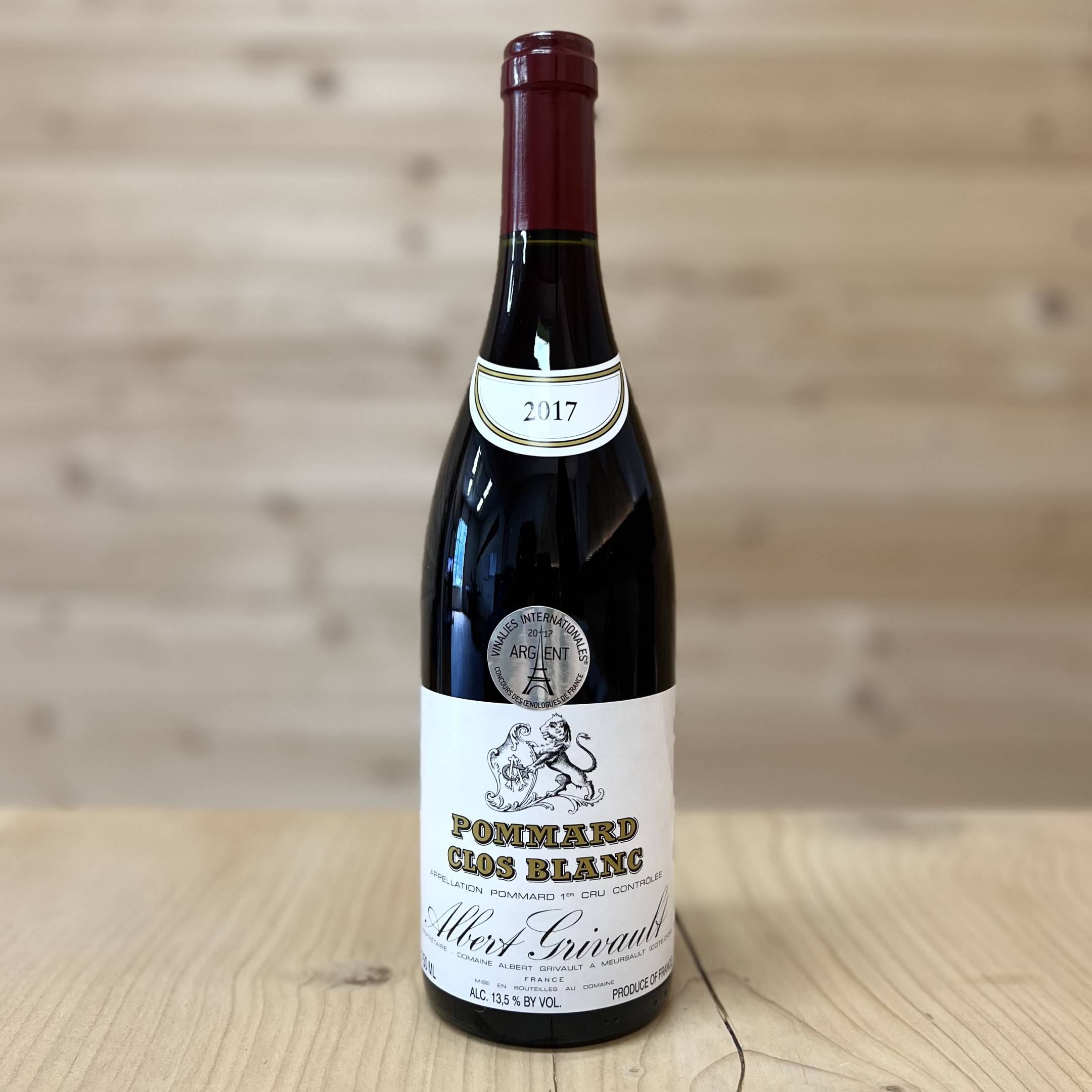Albert Grivault Pommard 1er cru Clos Blanc Rouge 2017